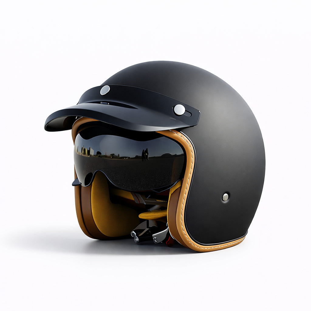 Timeless Motorcycle Helmet - Inner Visor