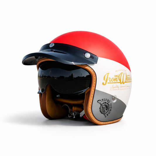 Timeless Motorcycle Helmet - Inner Visor