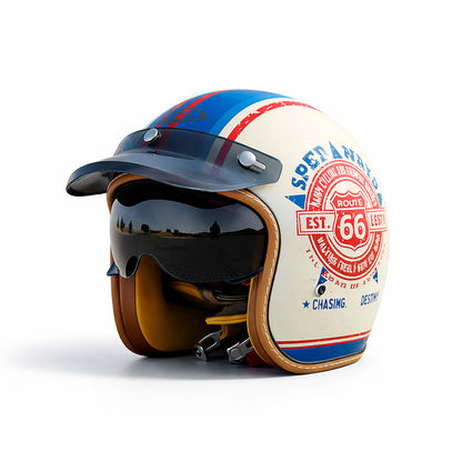 Timeless Motorcycle Helmet - Inner Visor