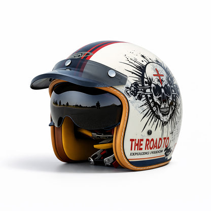 Timeless Motorcycle Helmet - Inner Visor