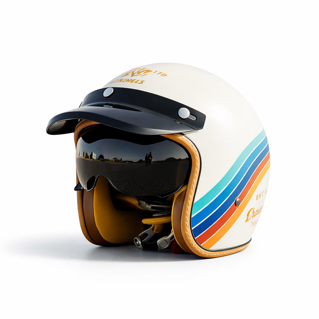 Timeless Motorcycle Helmet - Inner Visor