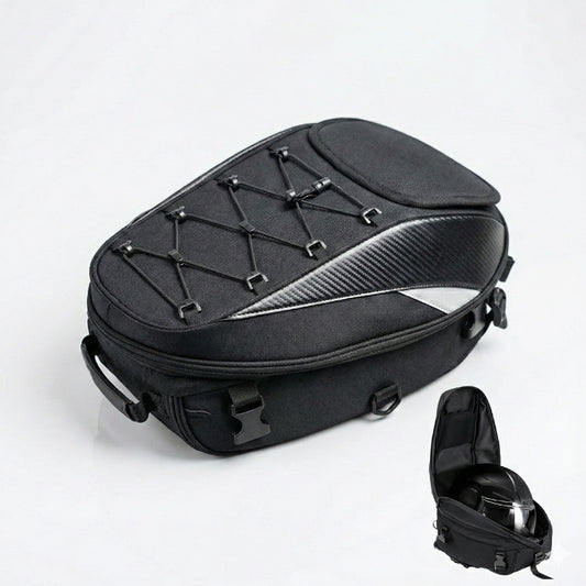 Universal Expandable Motorcycle Tail Bag (25L-38L)