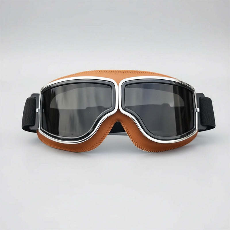 Vintage Motorcycle Goggles - Fit Over Glasses
