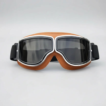 Vintage Motorcycle Goggles - Fit Over Glasses