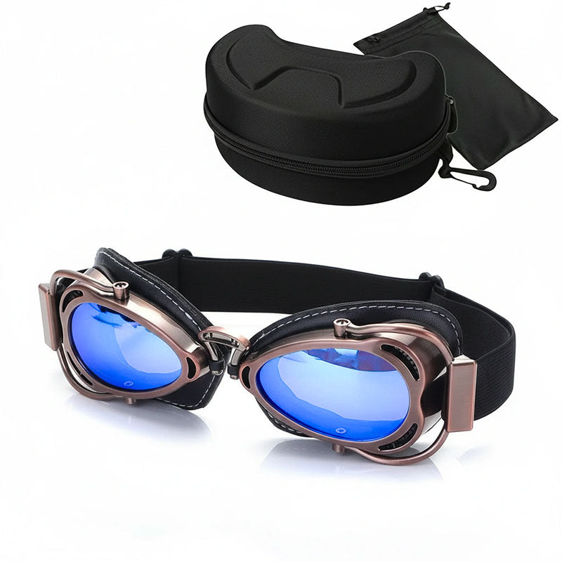 Old School Biker Goggles