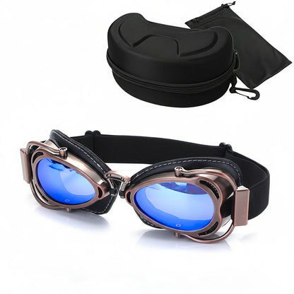 Old School Biker Goggles