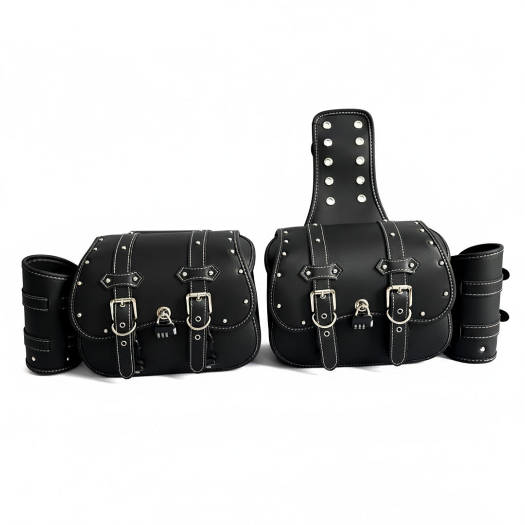 Classic Cruiser Universal Saddlebags – Left and Right Pair