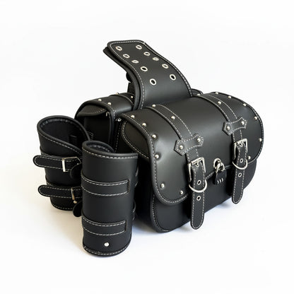Classic Cruiser Universal Saddlebags – Left and Right Pair