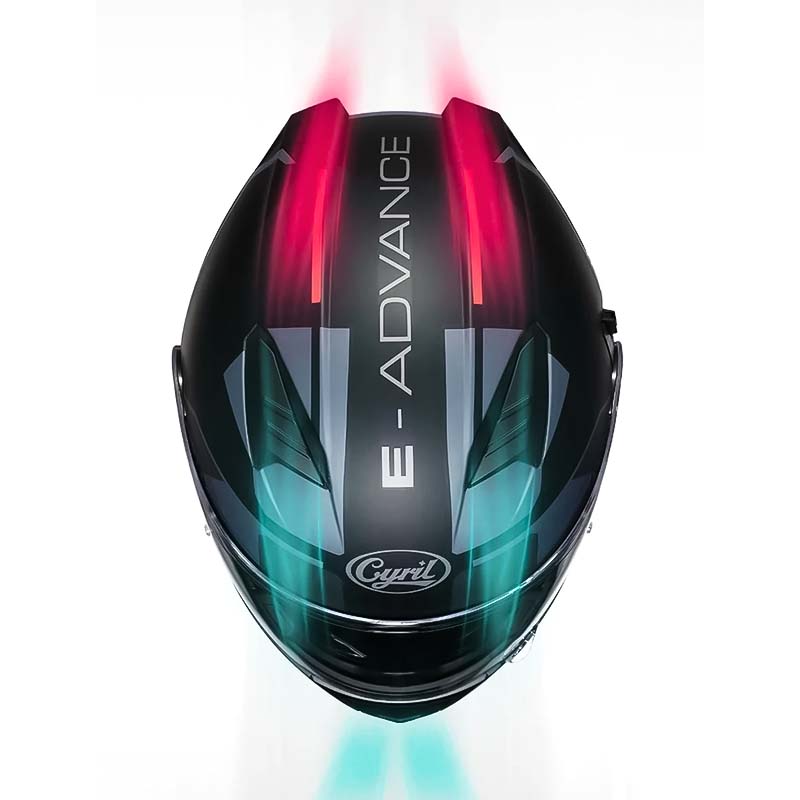 Dual Visor Modular Flip up Helmet - DOT and ECE Approved