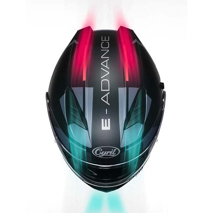 Dual Visor Modular Flip up Helmet - DOT and ECE Approved