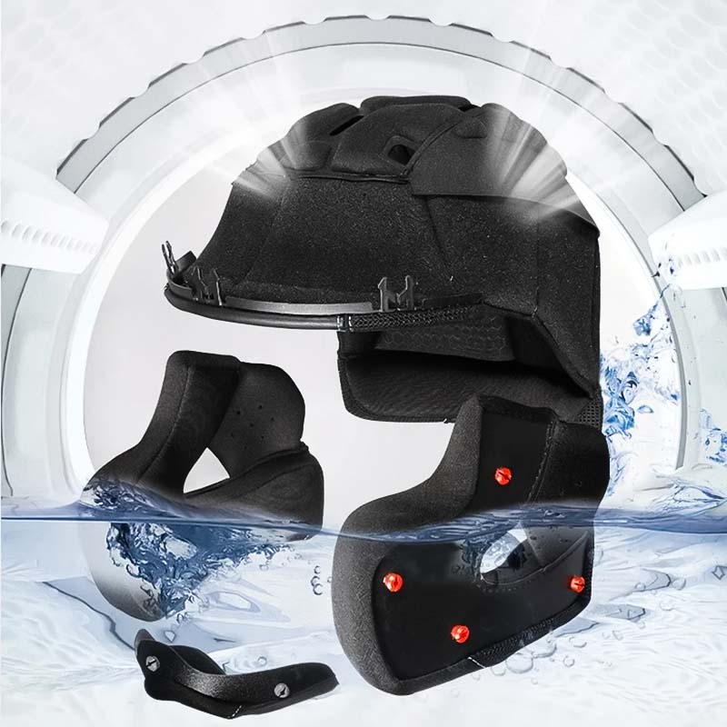 Dual Visor Modular Flip up Helmet - DOT and ECE Approved