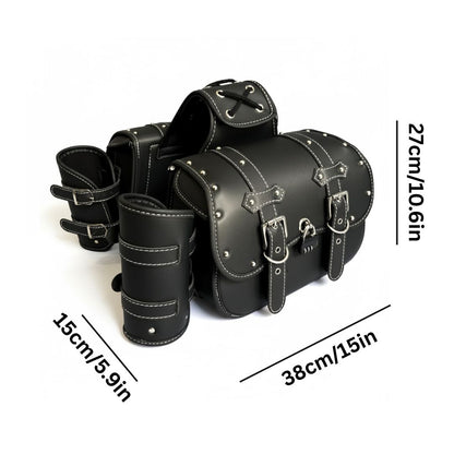 Classic Cruiser Universal Saddlebags – Left and Right Pair