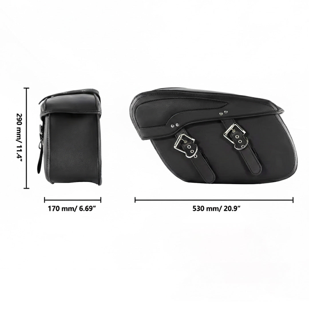 Waterproof Motorcycle Saddle bags - Left and Right Pair