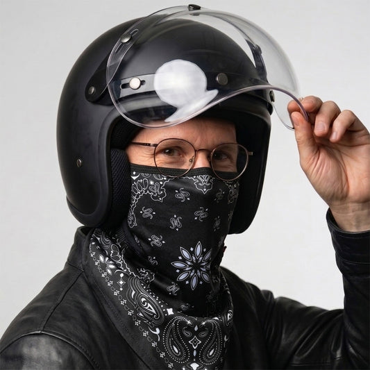 Biker Riding Neck Gaiter Bandana Mask
