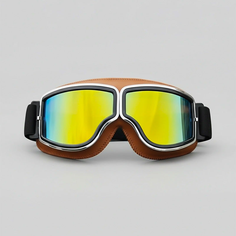 Vintage Motorcycle Goggles - Fit Over Glasses