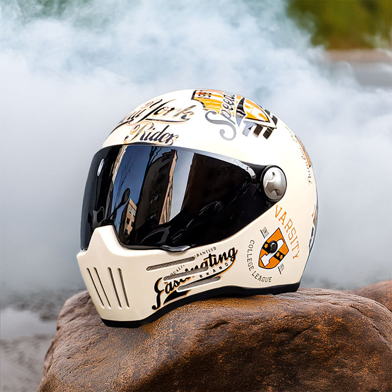 Full Face Cruiser Motorcycle Helmet