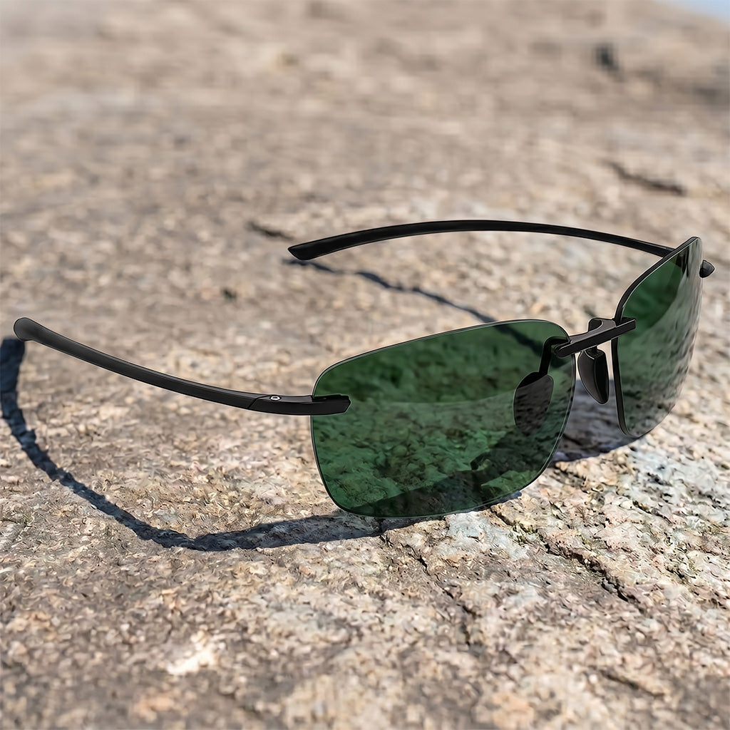 AeroFlex Rimless Polarized Sport Sunglasses