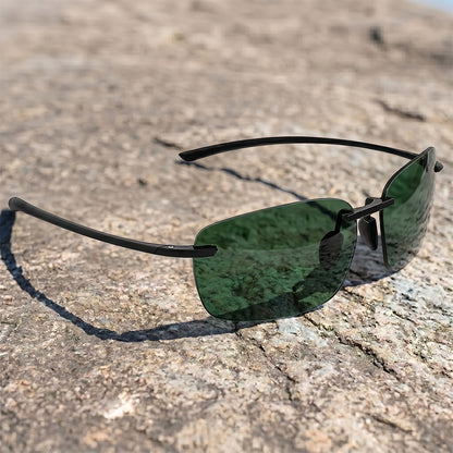 AeroFlex Rimless Polarized Sport Sunglasses