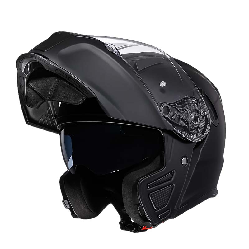 Dual Visor Modular Flip up Helmet - DOT and ECE Approved