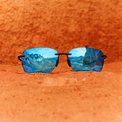 AeroFlex Rimless Polarized Sport Sunglasses