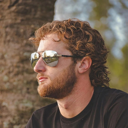 Aviator Vintage Polarized Sunglasses