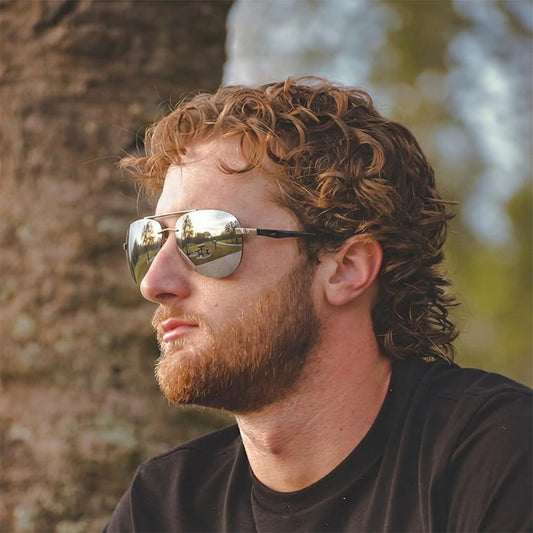 Aviator Vintage Polarized Sunglasses