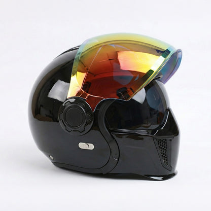 Visor for Double Lens Vintage Modular Helmet
