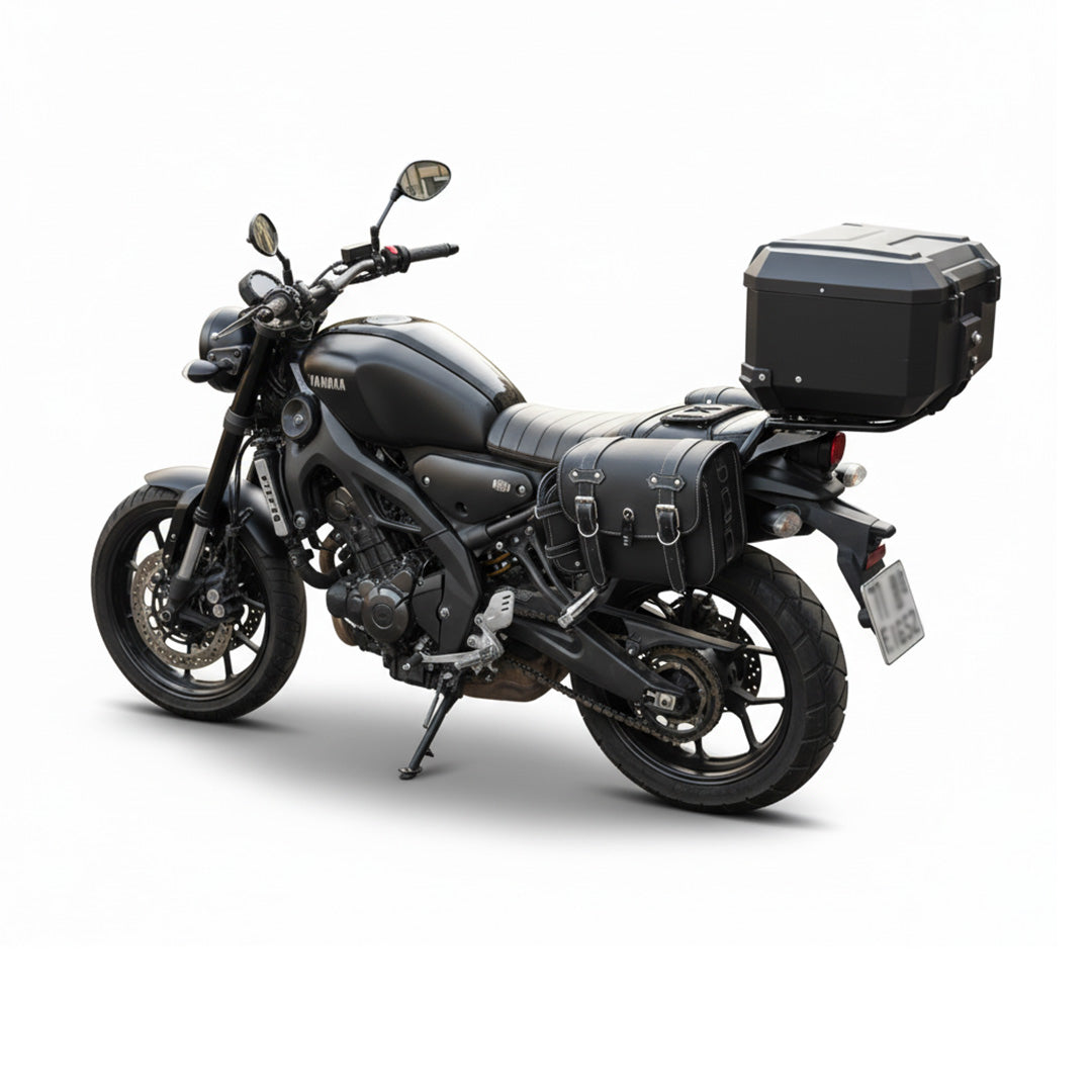 RoadSafe Motorcycle Vintage Saddlebags - Left and Right Pair