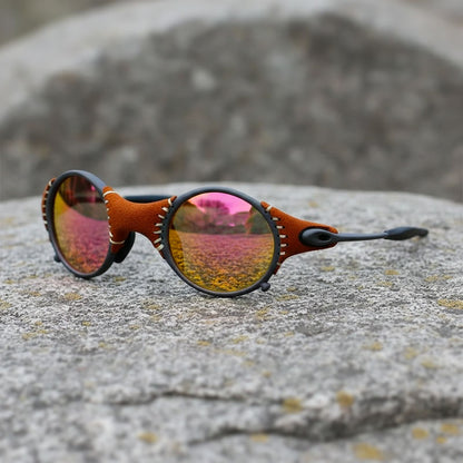 RetroSteampunk Polarized UV400 Sunglasses