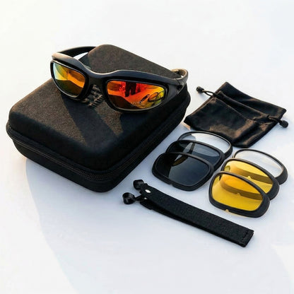 Polarized Motorcycle Sunglasses - UV400