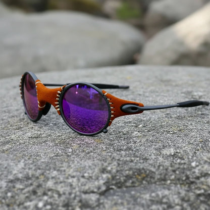 RetroSteampunk Polarized UV400 Sunglasses
