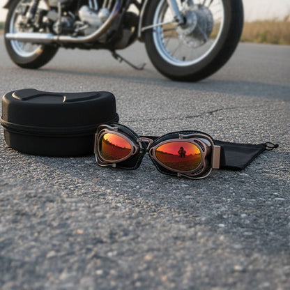 Old School Biker Goggles