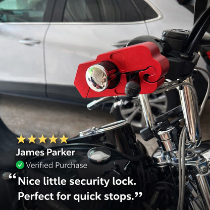 Motorcycle Brake Lever Anti-Theft Lock
