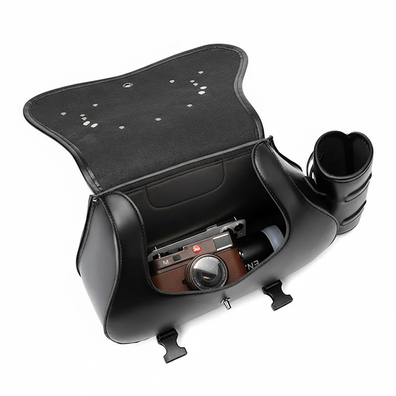 Skull Motorcycle Saddle Bags – Universal Tool Bag