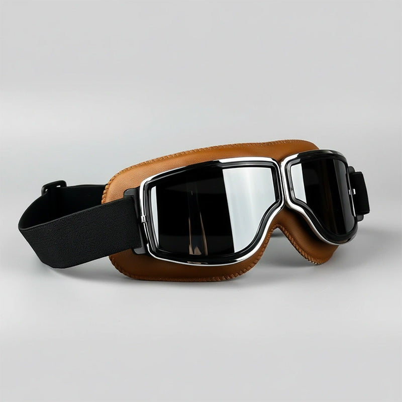 Vintage Motorcycle Goggles - Fit Over Glasses