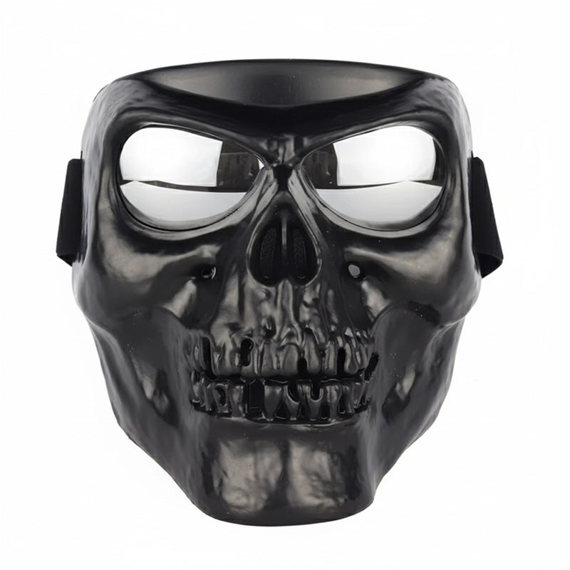 Jackpot Skull Motorcycle Face Mask