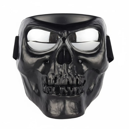 Jackpot Skull Motorcycle Face Mask