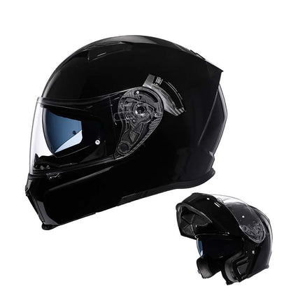 Dual Visor Modular Flip up Helmet - DOT and ECE Approved