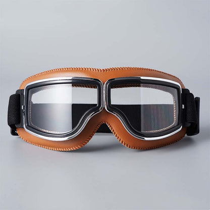 Vintage Motorcycle Goggles - Fit Over Glasses