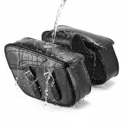 Waterproof Motorcycle Saddle bags - Left and Right Pair